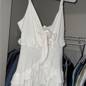 it was bought from a boutique and I’ve worn it one time for pictures!